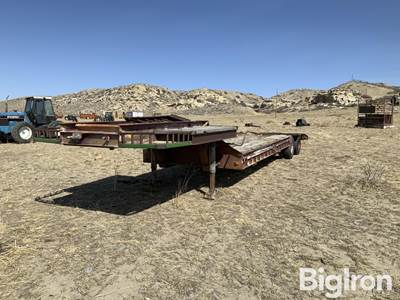 1957 Fruehauf C-20-L T/A Drop Deck  Trailer