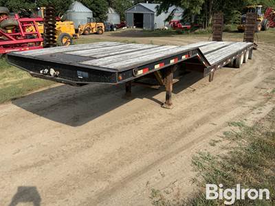 2010 Kaufman R25TON 40’ T/A Drop Deck Trailer