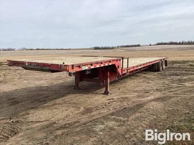 1986 Transcraft DTL 19-48 T/A Step Deck Trailer