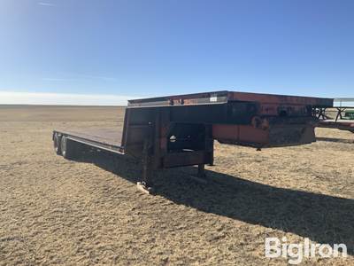 1990 Shop Built T/A Drop Deck Trailer