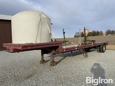1994 Homemade 25’ S/A Drop Deck Fertilizer Tender Trailer