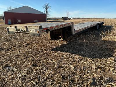 2007 Wilson Step Deck 53’ Steel/Aluminum combo trailer