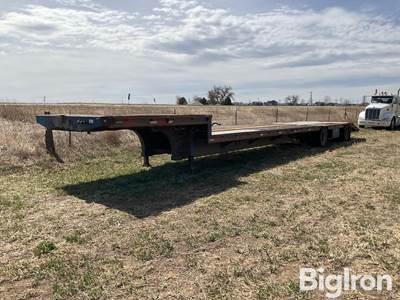 1992 Wabash T/A Spread Axle Drop Deck Trailer