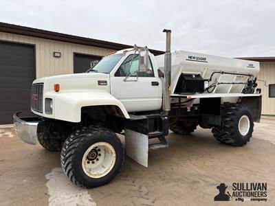 1999 GMC C8500 S/A Floater Dry Spreader Truck