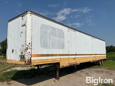 1988 Kentucky 53’ T/A Enclosed Jobsite/Van Trailer