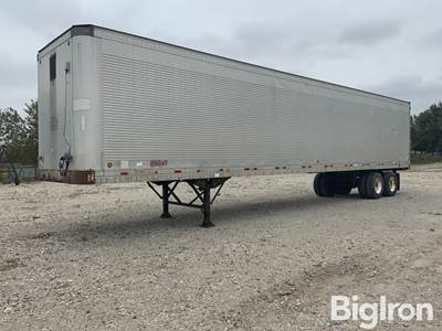 1988 Lufkin TFV-1P ST 48' T/A Enclosed Dry Van Trailer