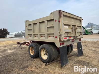 1995 Clement T/A Pup Dump Truck