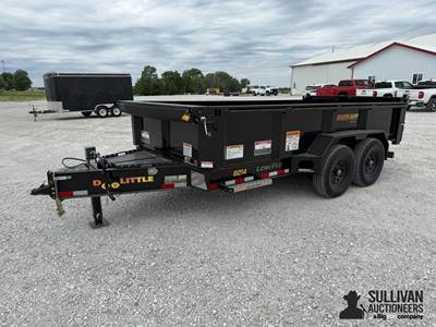 2024 DooLittle 8214 14' T/A Dump Trailer
