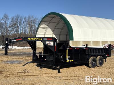 2023 Griffin GT-716 T/A Dump Trailer