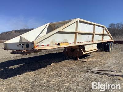 1990 Hawkeye Eagle Belly Dump Trailer