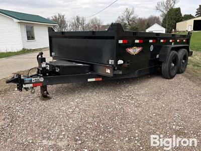 2019 H&H 14' T/A Dump Trailer