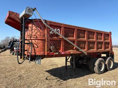 1977 Hilbilt 20' T/A Dump Trailer