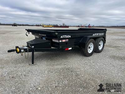 2026 Industrias America FT510 10' Dump Trailer