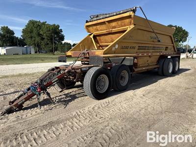1998 Load King 1442 T/A Belly Dump Trailer/Dolly