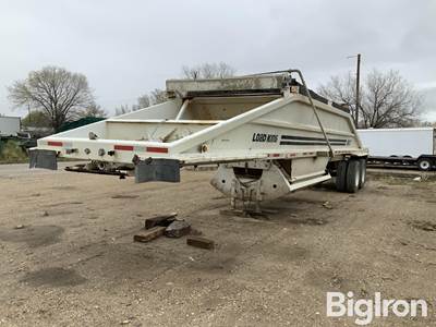 1991 Load King 1827 T/A Belly Dump Trailer