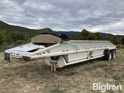 1979 Load King 2030BD T/A Belly Dump Trailer