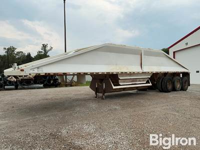 1987 Midland MG-40- C Tri/A Belly Dump Steel Trailer