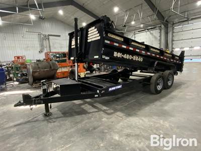 2022 Novae SURE-TRAC ST82116TLDD-B-140 7' x 16' T/A Dump Trailer