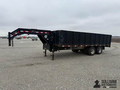 2009 PJ Gooseneck T/A Dump Trailer