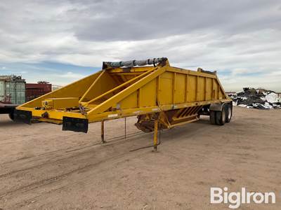 1980 Ranch T/A Belly Dump Trailer