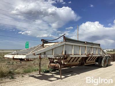 1981 Ranch T/A Belly Dump Trailer
