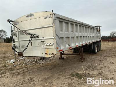 1999 Steco Hydraulic Pusher T/A Dump Trailer