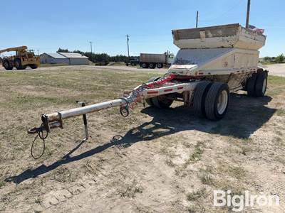 1963 Utility S/A Belly Dump Pup Trailer