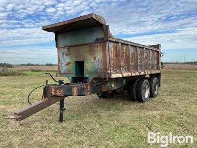 16’ Ag T/A Dump Trailer