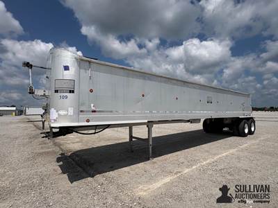 2001 Vantage T-96-SS 39' T/A SS Frameless Dump Trailer