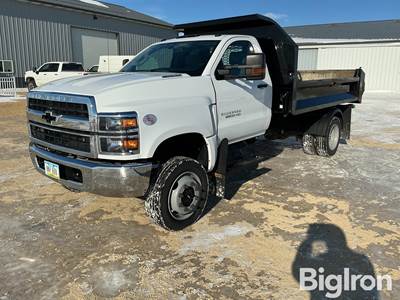 2020 Chevrolet Silverado 5500 HD 4x4 Dump Truck