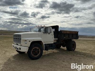 1983 Ford F700 S/A Dump Truck