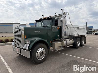 1986 Freightliner FLC 120 T/A Dump Truck w/Rock Bed