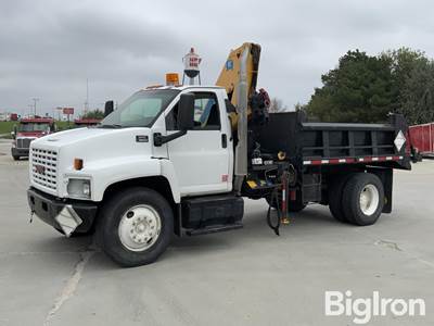 2005 GMC C8500 S/A Dump Truck w/Knuckle Boom