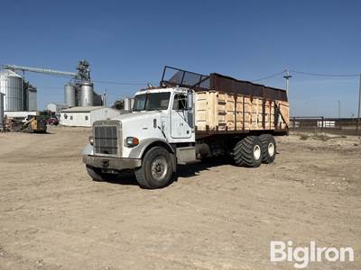 2000 Peterbilt 357 T/A Silage Dump Truck
