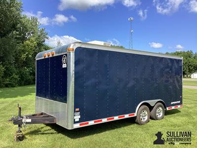 2008 Classic 18' Dominator T/A Enclosed Trailer