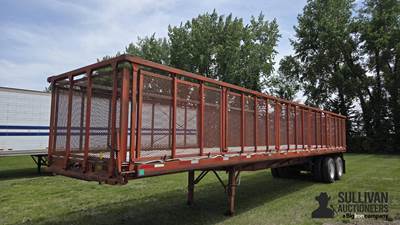 1974 Fruehauf 40' T/A Side Dump Beet Trailer
