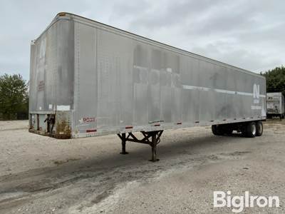1989 Fruehauf EB9 1.5-F2-48 LLW 48' T/A Enclosed Dry Van
