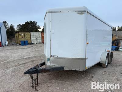 2009 H&H 7’x16’ T/A Enclosed Trailer