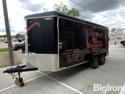 2014 H&H 16’ T/A Enclosed Trailer