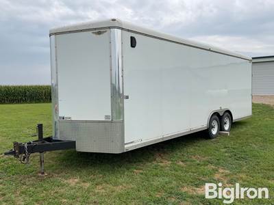 2012 H&H TC 24 2 T/A Enclosed Trailer