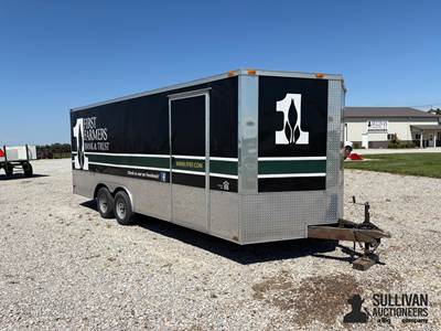 2013 Hurricane Enclosed 8.5x20 T/A Cargo Trailer