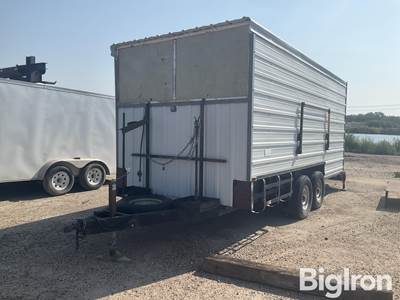 1988 Homemade T/A Bumper Pull Enclosed Job Trailer