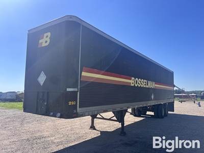 1980 Trailmobile T/A Enclosed Sprayer Tender Trailer