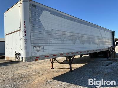 1994 Wabash T/A Enclosed Trailer w/Chemical Tanks