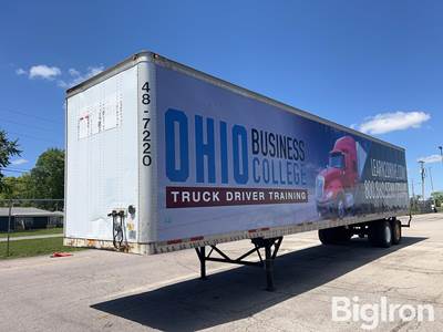 1996 Wabash SA102CW 48’ T/A Enclosed Trailer