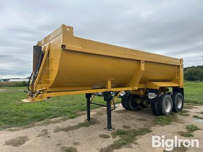 1995 Clement Frameless T/A End Dump Trailer