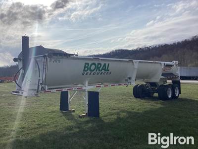 2019 Dura-Haul 38’ Steel T/A Frameless End Dump Trailer