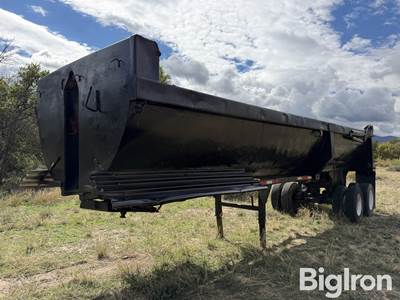 1987 Fruehauf End Dump Trailer