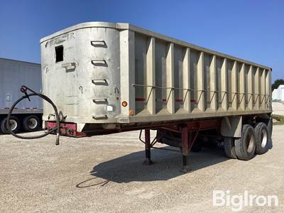 1975 Montone T/A Aluminum End Dump Trailer