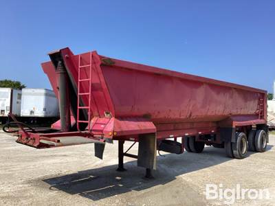 2007 Pit Boss T/A Spread Axle End Dump Trailer